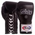 Перчатки боксерские кожаные професиональные на шнуровке FAIRTEX BGL6 10-16 унций цвета в ассортименте