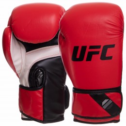 Перчатки боксерские UFC PRO Fitness UHK-75033 16 унций красный