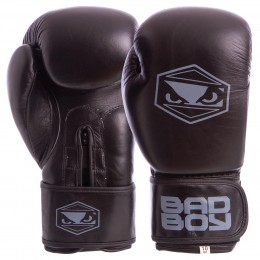 Перчатки боксерские кожаные BDB STRIKE VL-6615 10-14 унций цвета в ассортименте