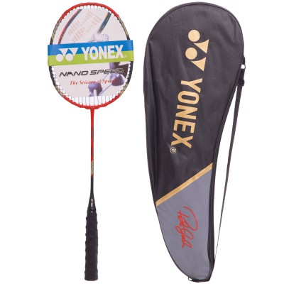 Ракетка для бадминтона профессиональная в чехле YONEX VOLTRIC 50 BD-5670-1 цвета в ассортименте