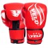 Боксеркие перчатки кожаные на липучке VELO VL-2208 (р-р 10-12oz, цвета в ассортименте)
