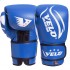 Боксеркие перчатки кожаные на липучке VELO VL-2208 (р-р 10-12oz, цвета в ассортименте)