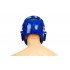  Шлем для тхэквондо PU BO-2018-B WTF (синий, р-р S-XL)