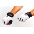 Перчатки для тхэквондо с фиксатором запястья WTF BO-2310-W (PU, полиэстер, р-р XS-XL, белый)