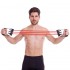 Эспандер трубчатый с ручками для фитнеса SportTrade Resistance Band 8021-30 75см нагрузка 13,5кг 30LB красный