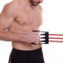 Эспандер трубчатый с ручками для фитнеса SportTrade Resistance Band 8021-30 75см нагрузка 13,5кг 30LB красный