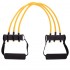 Эспандер трубчатый с ручками SportTrade Resistance Band 8021-4 нагрузка-18кг длина-75см желтый