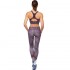 Комплект спортивный женский (лосины и топ) Lingo MILITARY CO-7150 S-XL камуфляж серый