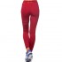 Комплект спортивный женский (лосины и топ) SportTrade CO-8174 M-L красный