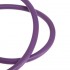 Эспандер трубчатый для фитнеса с кольцом DOUBLE CUBE DT-1002R-10LB 5,8х8,3x1200мм нагрузка 4,5кг фиолетовый