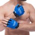Перчатки для фитнеса HARD TOUCH FG-004 S-XL черный-синий