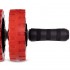 Колесо ролик для пресса двойное SportTrade FI-2538 черный-красный