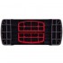 Степ-платформа Zelart FI-6290 68x28x10+5см черный-красный