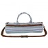 Сумка для йога коврика KINDFOLK Yoga bag SportTrade FI-6969-6 серый-синий