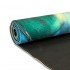 Коврик для йоги Джутовый (Yoga mat) Record FI-7157-3 размер 183x61x0,3см принт Зимородки и Лотос