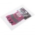 Перчатки для фитнеса женские Zelart SB-161954 размер XS-M розовый-серый