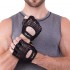 Перчатки для фитнеса Zelart SB-161967 S-L черный-коричневый