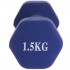 Гантель для фитнеса SportTrade Радуга TA-0001-1,5 1шт 1,5кг цвета в ассортименте