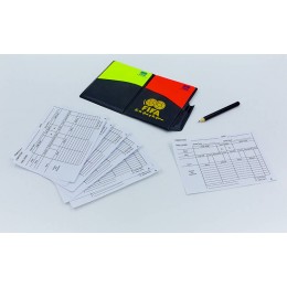 Карточки судейские FIFA C-4586 (пластик, PVC, р-р 12x8,5см)
