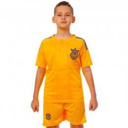 Форма футбольная детская УКРАИНА Евро 2016 Sport CO-3900-UKR-16Y (PL, р-р XS-XL, рост 116-165см, желтый)