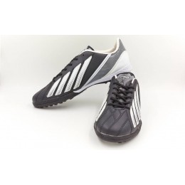 Обувь футбольная сороконожки SPORT OB-3420-BW (р-р 40-45) Adi zero (верх-PU, черный-белый)