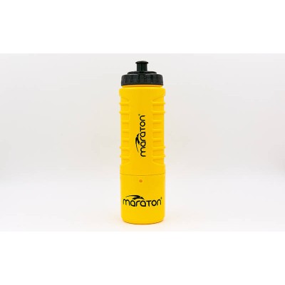 Бутылка для воды спортивная MARATON 500 мл SFB11 (пластик, желтый)