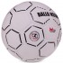 Мяч футбольный HYBRID BALLONSTAR FB-3130 №5 PU белый-черный