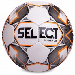Мяч футбольный STVIKING DB-NFNS FB-4809 №5 PU белый-черный-желтый