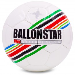 Мяч футбольный BALLONSTAR BRILLANT SUPER FB-5415-1 №5 PU