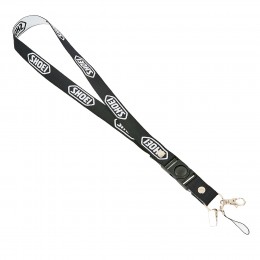 Шнурок для ключей на шею SHOEI Sport Trade M-4559-21 50см черный-белый