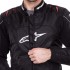 Мотокуртка с защитой и аэродинамическим горбом Alpinestar MS-1219-G L-2XL черный