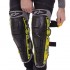 Защита колена и голени Alpinestar MS-4821 2шт черный-салатовый