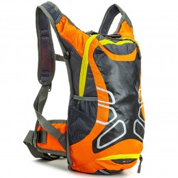 Рюкзак с местом под питьевую систему MONSTER MS-6339-OR 14л серый-оранжевый