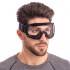 Защитные очки-маска Sport Trade MS-908 цвет оправы черный, линзы прозрачные