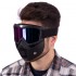 Защитная маска-трансформер Sport Trade MT-009-BKB черный зеркальные линзы