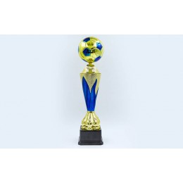 Кубок спортивный FOOTBALL ZLF8007A (h-46см, b-11см, d-9,5см, золото)