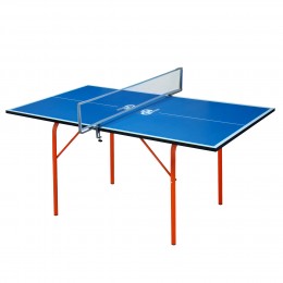 Стол теннисный детский GSI-Sport MT-4688 (Junior) (ДСП толщина16мм, металл, пластик, размер 1,36х0,76х0,64м,сетка)