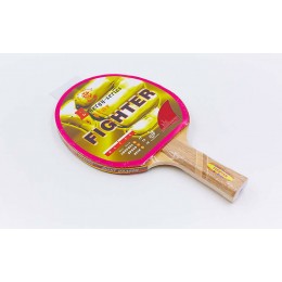 Ракетка для настольного тенниса 1 штука GIANT DRAGON FIGHTER 3* MT-5689 (древесина, резина) 92304