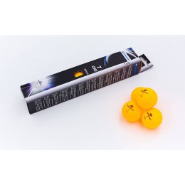 Набор мячей для настольного тенниса 6 штук DONIC МТ-618198 (целлулоид, d-40мм, оранжевый)