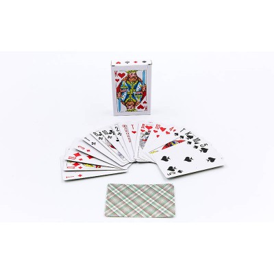 Игральные карты с ламинированным покрытием 9810 (колода в 54 листа, толщина-0,1мм)