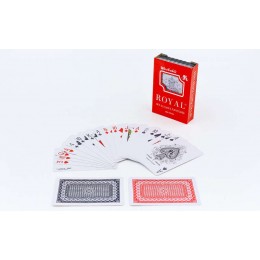 Игральные карты пластиковые IG-4564 (колода в 54 листа, толщина-0,25мм)