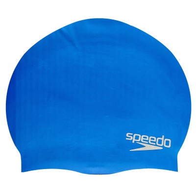 Шапочка для плавания SPEEDO PLAIN MOULDED 8709842610 синий