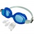 Очки для плавания детские с берушами и зажимом для носа S-Trade G7315 цвета в ассортименте