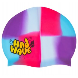Шапочка для плавания детская MadWave MULTI JUNIOR M054901 цвета в ассортименте