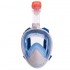 Маска для снорклинга с дыханием через нос MadWave FULL-FACE M061908 голубой