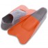 Ласты для тренировок в бассейне короткие с закрытой пяткой MadWave M074606307W размер 36-37 оранжевый