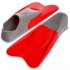 Ласты для тренировок в бассейне короткие с закрытой пяткой MadWave M074606405W размер 38-39 красный