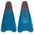 Ласты для тренировок в бассейне короткие с закрытой пяткой MadWave M074606608W размер 42-43 голубой