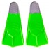 Ласты для тренировок в бассейне короткие с закрытой пяткой MadWave M074710610W размер 41-42 зеленый