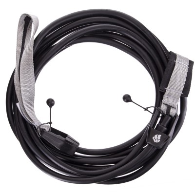 Тренажер для бассейна профессиональный MadWave LONG SAFERY CORD M077102 черный